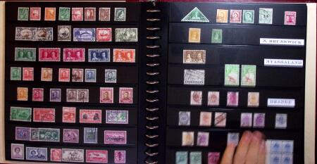 1850-1945, Chiefly used collection in five stockbook