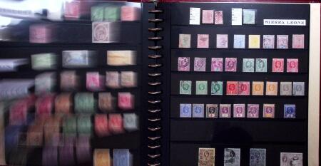 1850-1945, Chiefly used collection in five stockbook