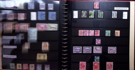 1850-1945, Chiefly used collection in five stockbook