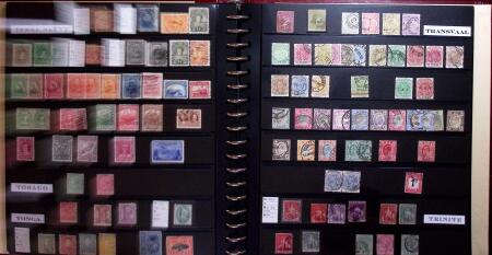 1850-1945, Chiefly used collection in five stockbook