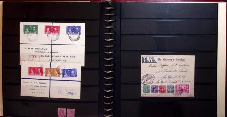 1850-1945, Chiefly used collection in five stockbook