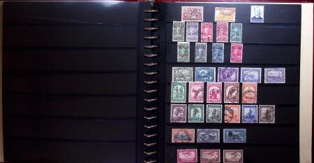 1850-1945, Chiefly used collection in five stockbook