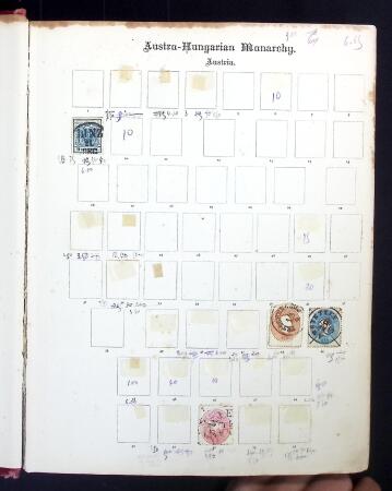 1850-1930 Old-time mint & used collection in old Imperial