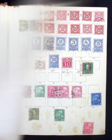 1850-1930 Old-time mint & used collection in old Imperial