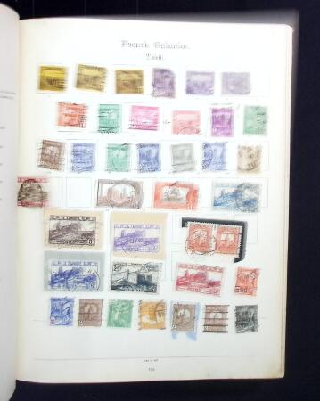 1850-1930 Old-time mint & used collection in old Imperial
