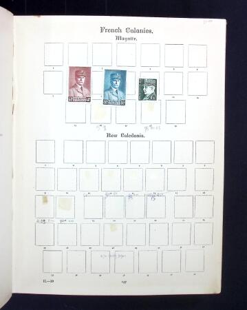 1850-1930 Old-time mint & used collection in old Imperial