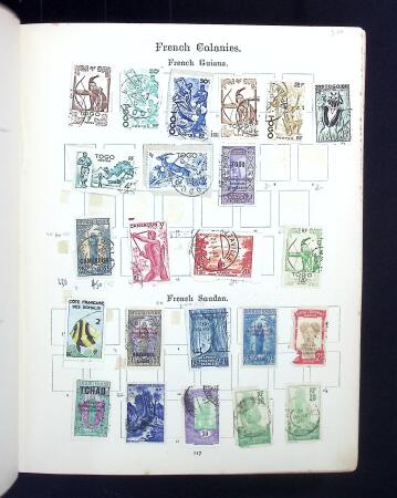 1850-1930 Old-time mint & used collection in old Imperial