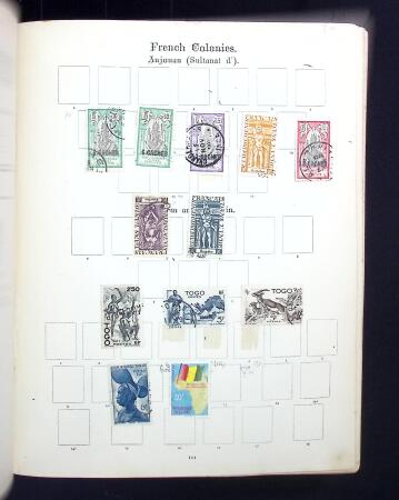 1850-1930 Old-time mint & used collection in old Imperial