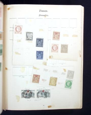 1850-1930 Old-time mint & used collection in old Imperial