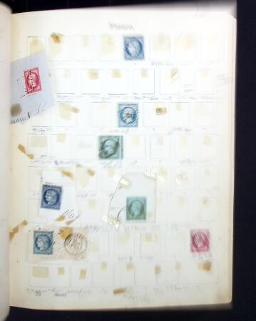 1850-1930 Old-time mint & used collection in old Imperial
