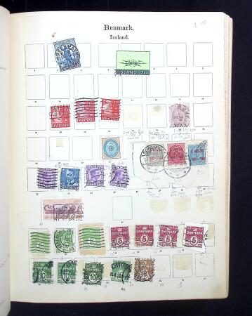 1850-1930 Old-time mint & used collection in old Imperial
