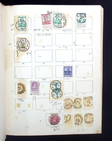 1850-1930 Old-time mint & used collection in old Imperial