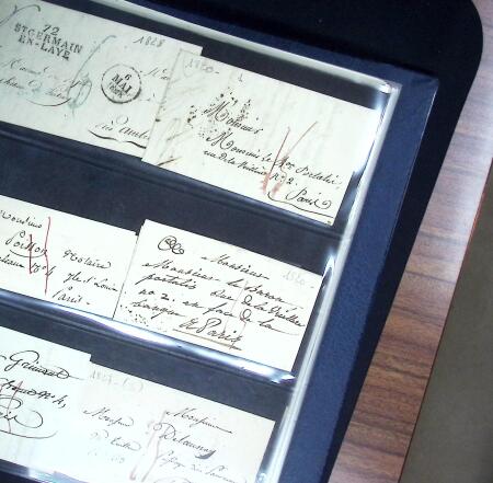 1778-1875 Intéressant ensemble de + lettres PREPHILATELIQUES