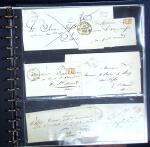 1778-1875 Intéressant ensemble de + lettres PREPHILATELIQUES