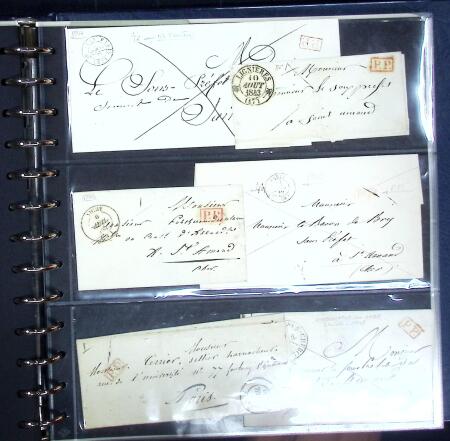 1778-1875 Intéressant ensemble de + lettres PREPHILATELIQUES