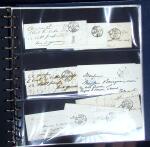 1778-1875 Intéressant ensemble de + lettres PREPHILATELIQUES
