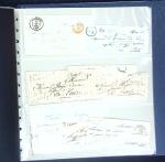 1778-1875 Intéressant ensemble de + lettres PREPHILATELIQUES