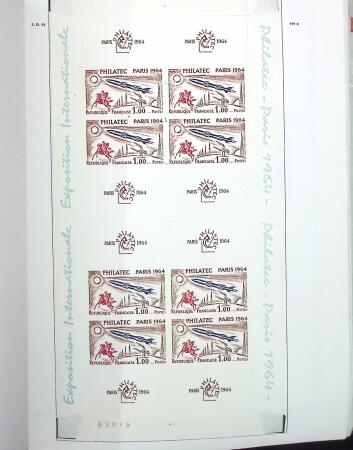 1933-2013, Collection de neufs en 11 classeurs et quatre