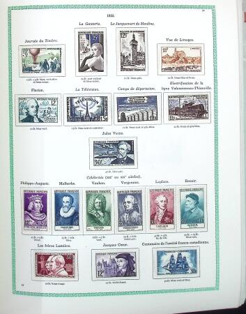 1933-2013, Collection de neufs en 11 classeurs et quatre