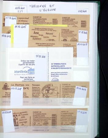 1933-2013, Collection de neufs en 11 classeurs et quatre
