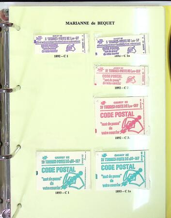 1933-2013, Collection de neufs en 11 classeurs et quatre