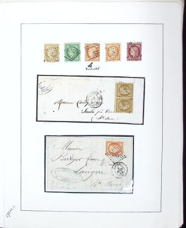 1849-1946 Très belle collection à l'ancienne dont