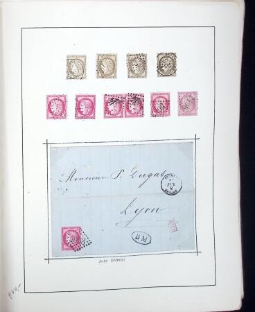 1849-1946 Très belle collection à l'ancienne dont