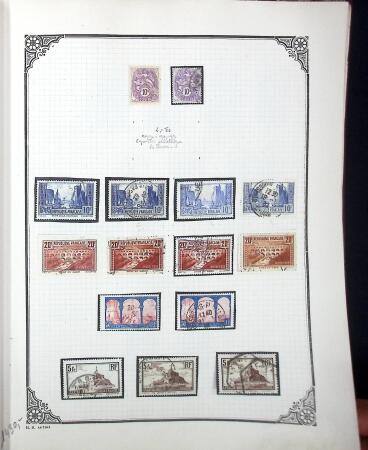 1849-1946 Très belle collection à l'ancienne dont