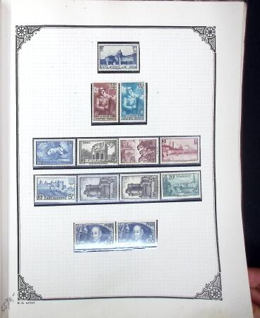 1849-1946 Très belle collection à l'ancienne dont