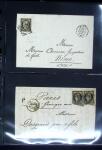 1849-1900 Ensemble de +200 lettres avec timbres, plus