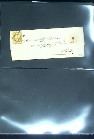 1849-1900 Ensemble de +200 lettres avec timbres, plus