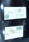 1849-1900 Ensemble de +200 lettres avec timbres, plus