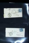 1849-1900 Ensemble de +200 lettres avec timbres, plus
