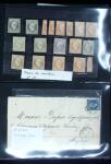 1849-1900 Ensemble de +200 lettres avec timbres, plus