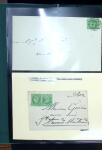 1849-1900 Ensemble de +200 lettres avec timbres, plus