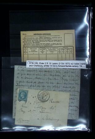 1849-1900 Ensemble de +200 lettres avec timbres, plus