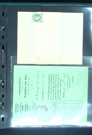 1849-1900 Ensemble de +200 lettres avec timbres, plus
