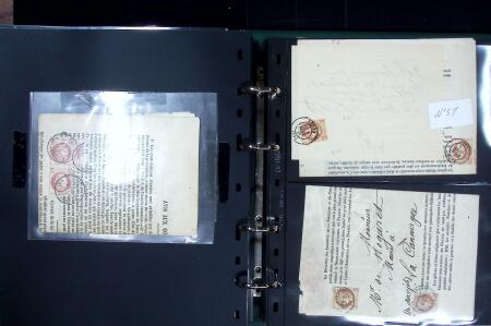 1849-1900 Ensemble de +200 lettres avec timbres, plus