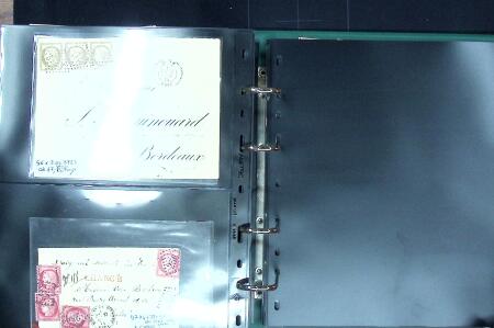 1849-1900 Ensemble de +200 lettres avec timbres, plus