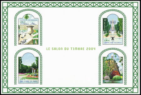2004 Bloc le salon du timbre 2004,