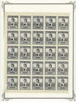 1928 Columbus 10p, attractive study on seven album