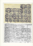 1928 Columbus 10p, attractive study on seven album