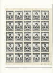 1928 Columbus 10p, attractive study on seven album
