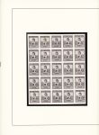1928 Columbus 10p, attractive study on seven album