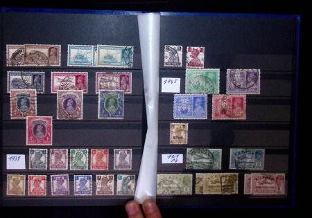 1858-1980 All-world collection in 15 stockbooks with