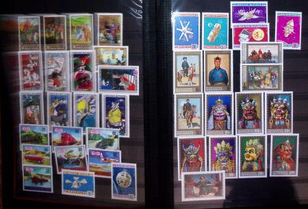 1858-1980 All-world collection in 15 stockbooks with