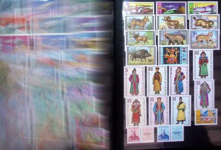 1858-1980 All-world collection in 15 stockbooks with
