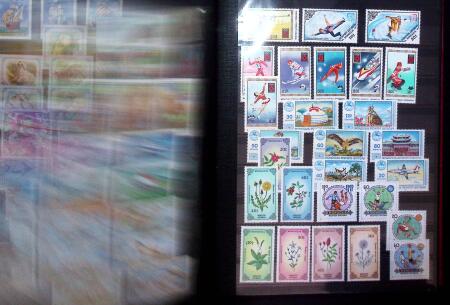 1858-1980 All-world collection in 15 stockbooks with
