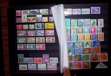 1858-1980 All-world collection in 15 stockbooks with
