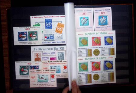 1858-1980 All-world collection in 15 stockbooks with